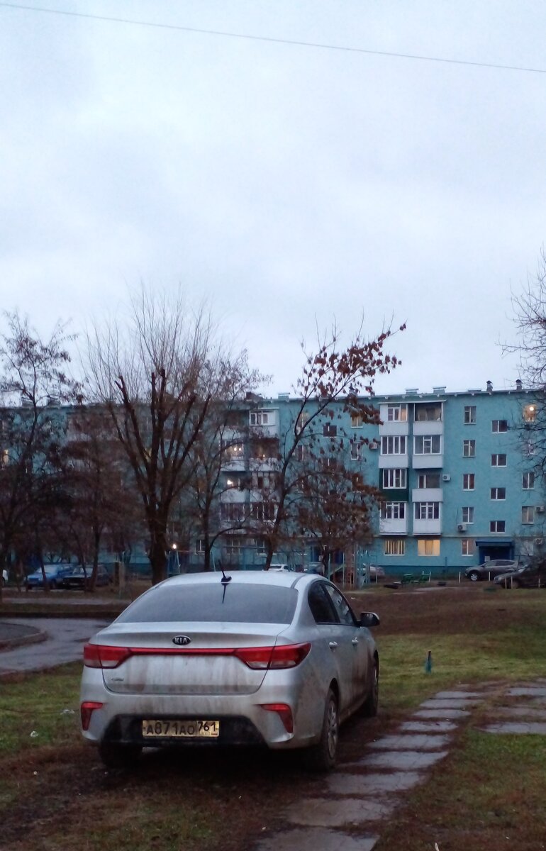Волгодонск, зима 11 февраля 2022 года, фото 2 Дворик старого города