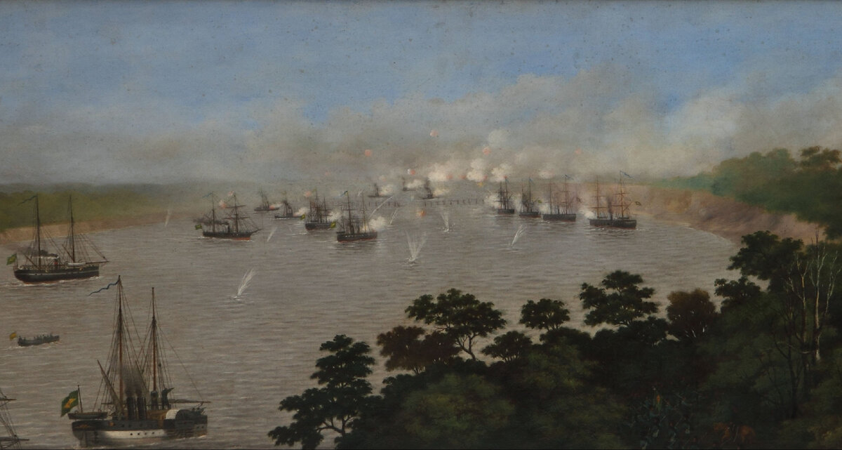 Флот союзников. Художник: Cándido Lopez