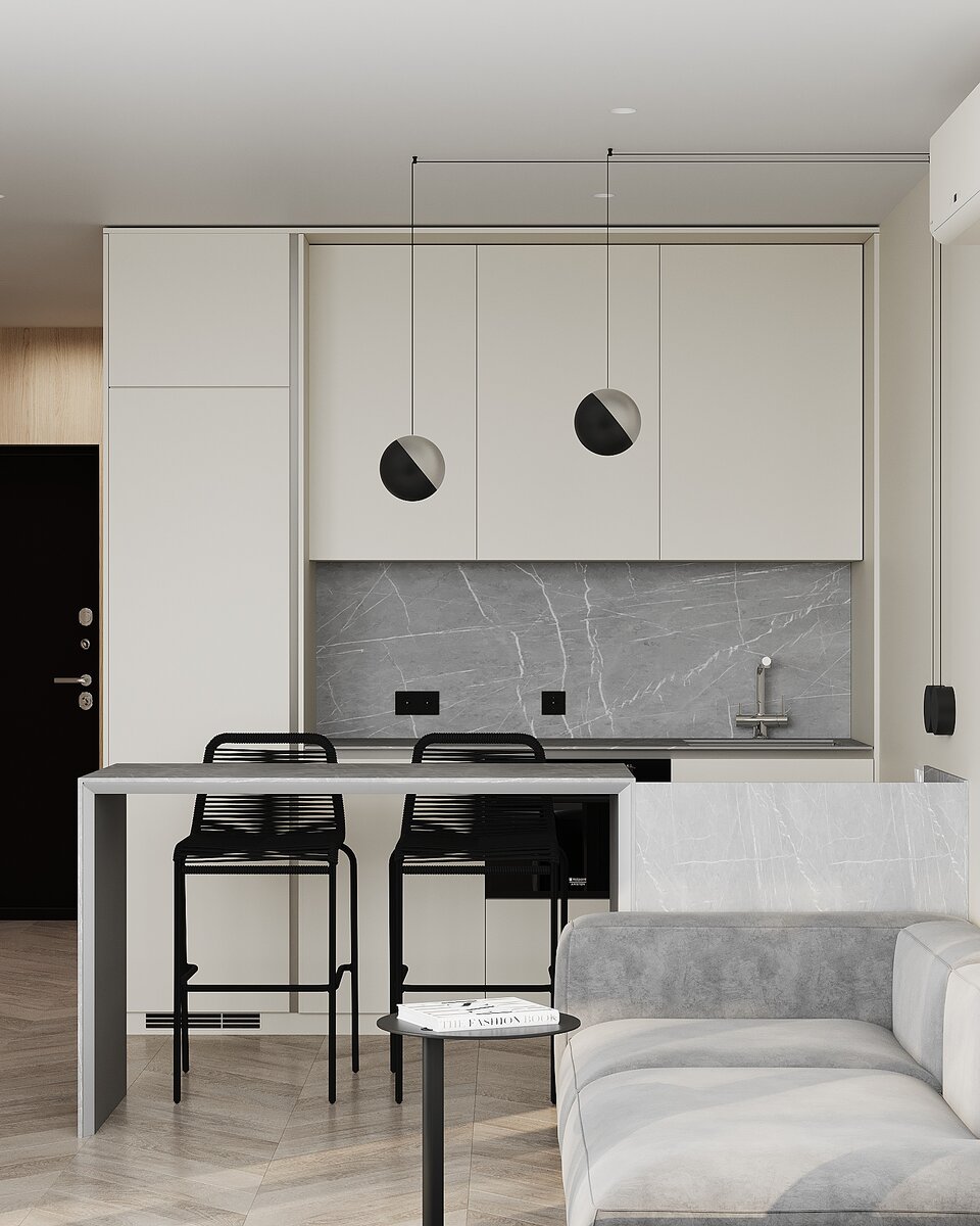 Гостиная в современном стиле