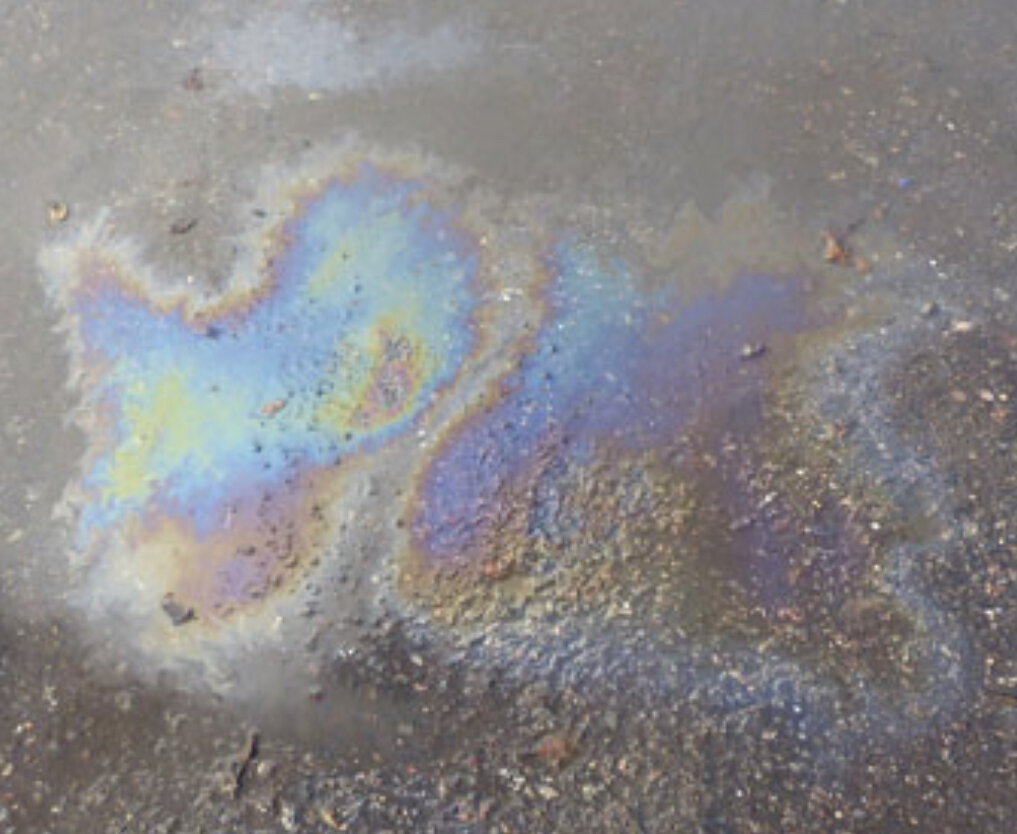 Примерно вот такое будет у вас на воде или в ведре 