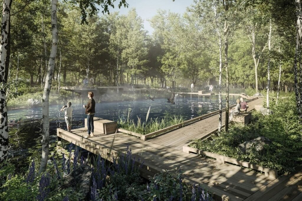 Проект благоустройства парка «Яуза». Фото: mos.ru