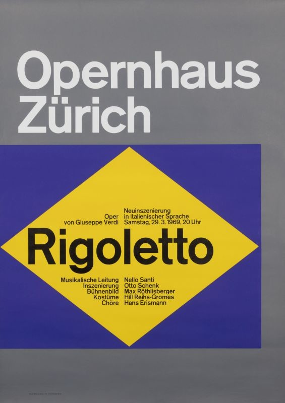 Rigoletto - Opernhaus Zurich (Verdi), 1969