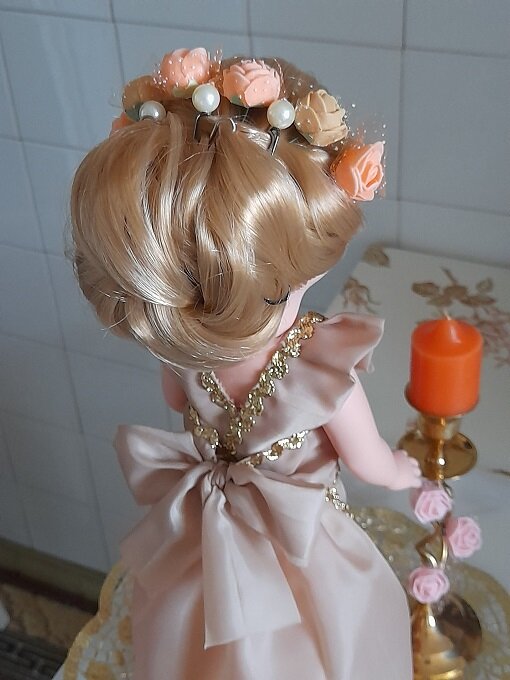 Кукла Мила - "Фея роз". Июль, 2022. 