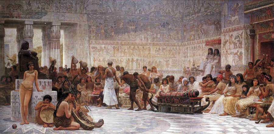 Эдвин Лонг. Египетский праздник