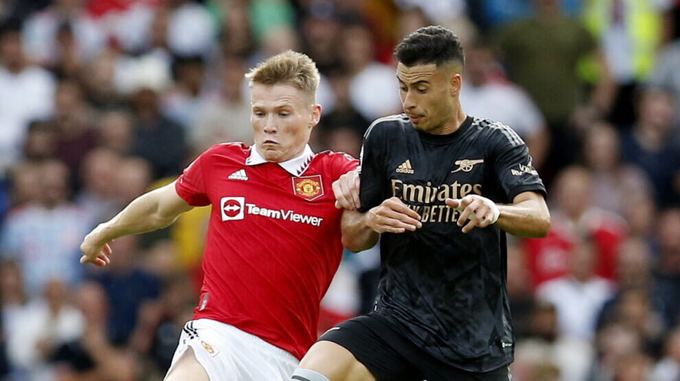    В первые 30 минут матча «Манчестер Юнайтед» — «Арсенал» голов зрители не увидели. Фото: REUTERS