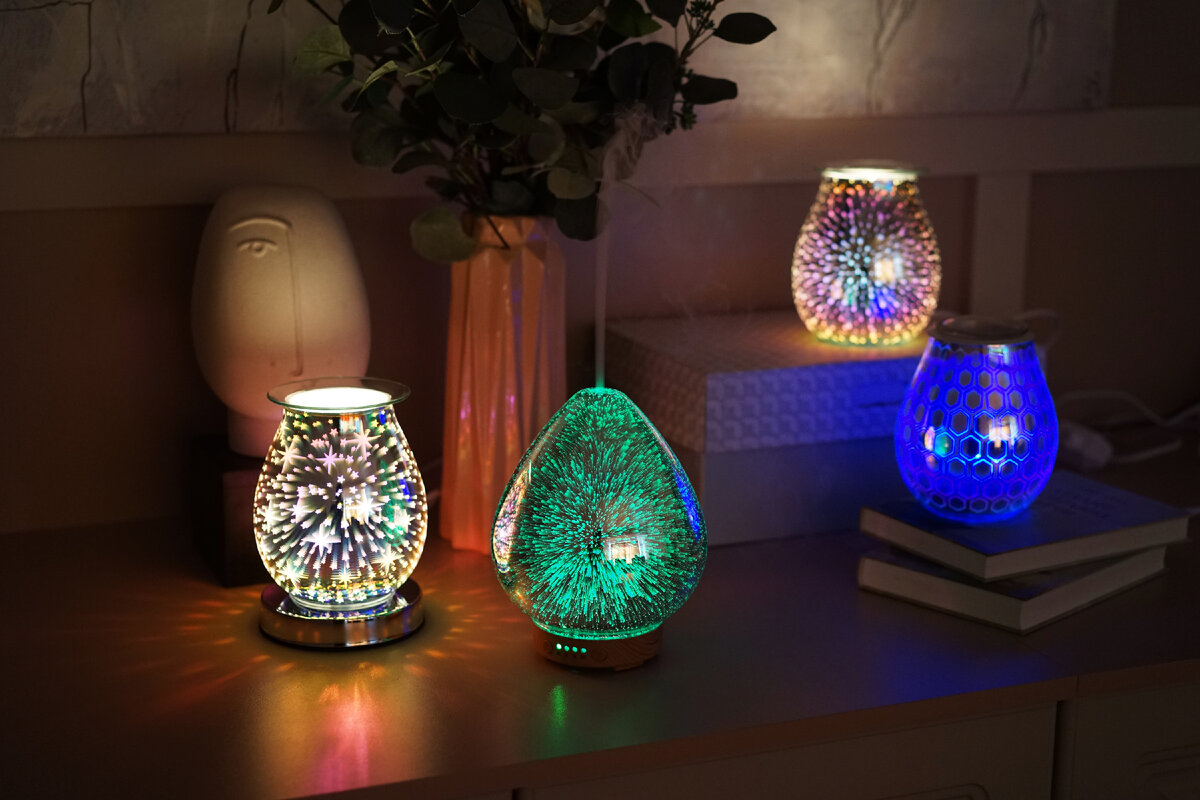 Аромадиффузор Galaxy и электрические аромалампы из космической коллекции SENS 