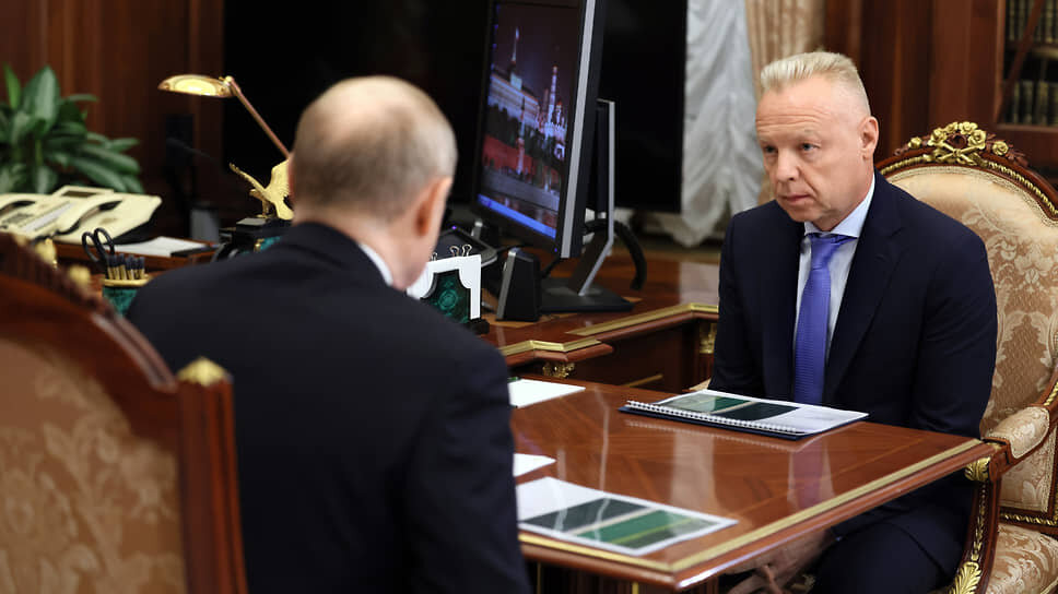 Фото: пресс-служба президента РФ📷Владимир Путин и Дмитрий Мазепин