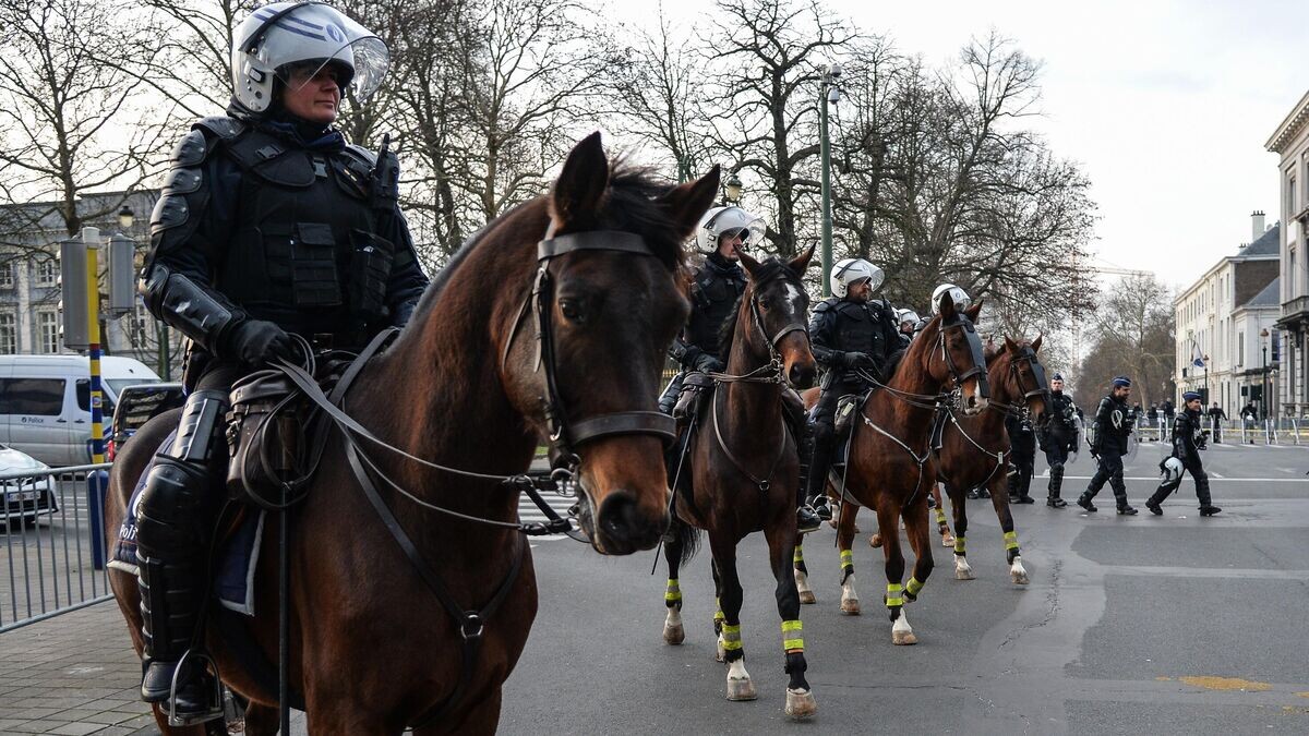    Полиция Брюсселя© РИА Новости / Алексей Витвицкий