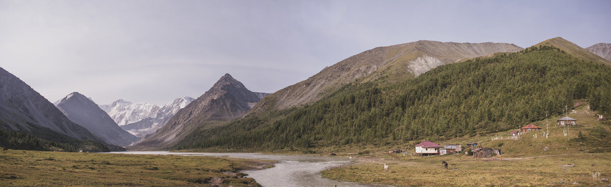 У переправы через реку Аккем
