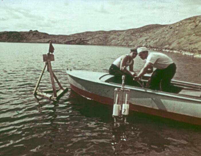 Работники биостанции на озере Чаган, 1968 год/ © РИА Новости