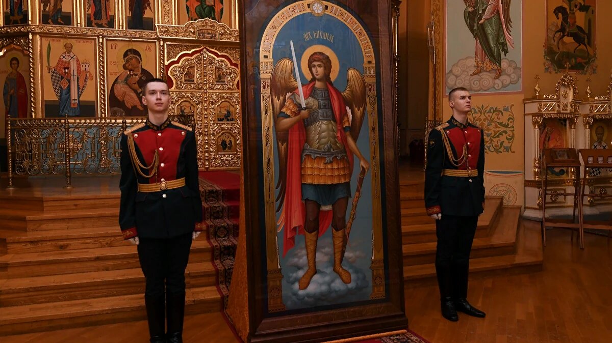 Небесный заступник — Архистратиг Михаил. Фото: мультимедиа.минобороны.рф