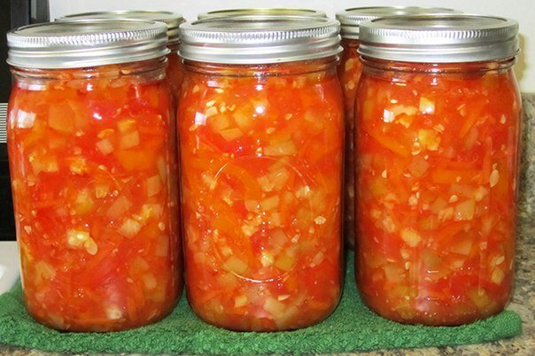 Язык из кабачков на зиму с томатной пастой рецепт с фото