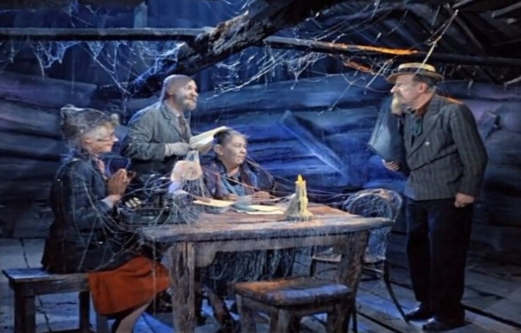 Кадр из х/ф "Сказка о потерянном времени", 1964 г.