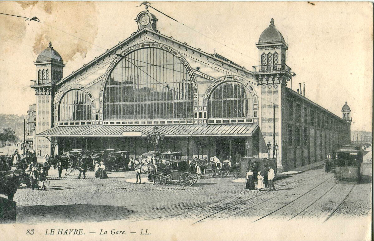 Вокзал Гавра в 1882 году / Википедия
