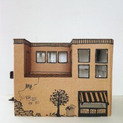 Поделка домик из картона своими руками: схема