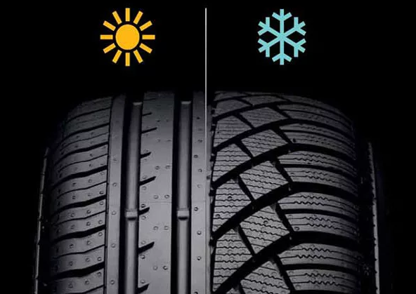 Протекторы шин разной сезонности серьезно разняться.