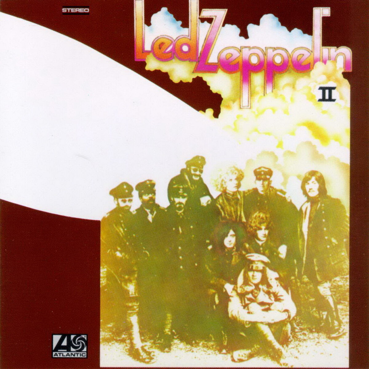 Обложка альбома  Led Zeppelin - Led Zeppelin II (1969)
