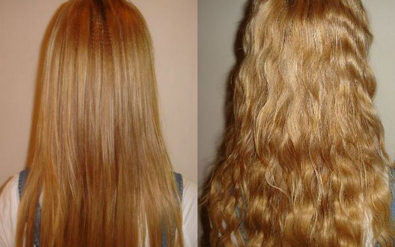 Карвинг или долговременная укладка волос. Примеры работ