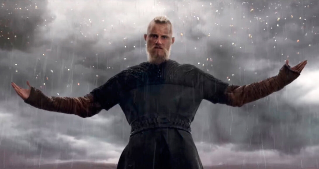 Александр Людвиг - Бьерн Железнобокий (кадр из сериала "Викинги")