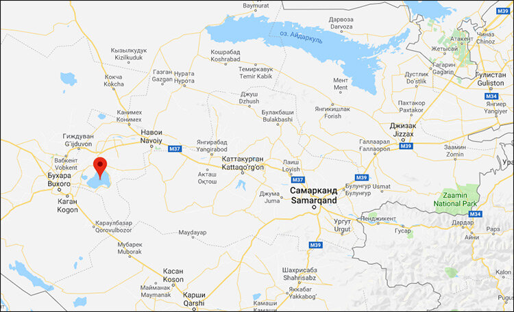 Карта узбекистан самарканд каттакурган