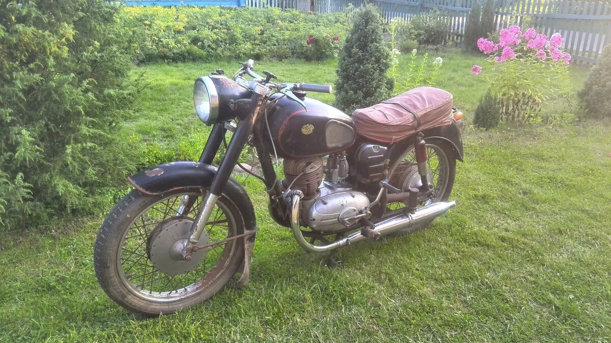Редкий в СССР мотоцикл Паннония | Техника времен СССР | Дзен
