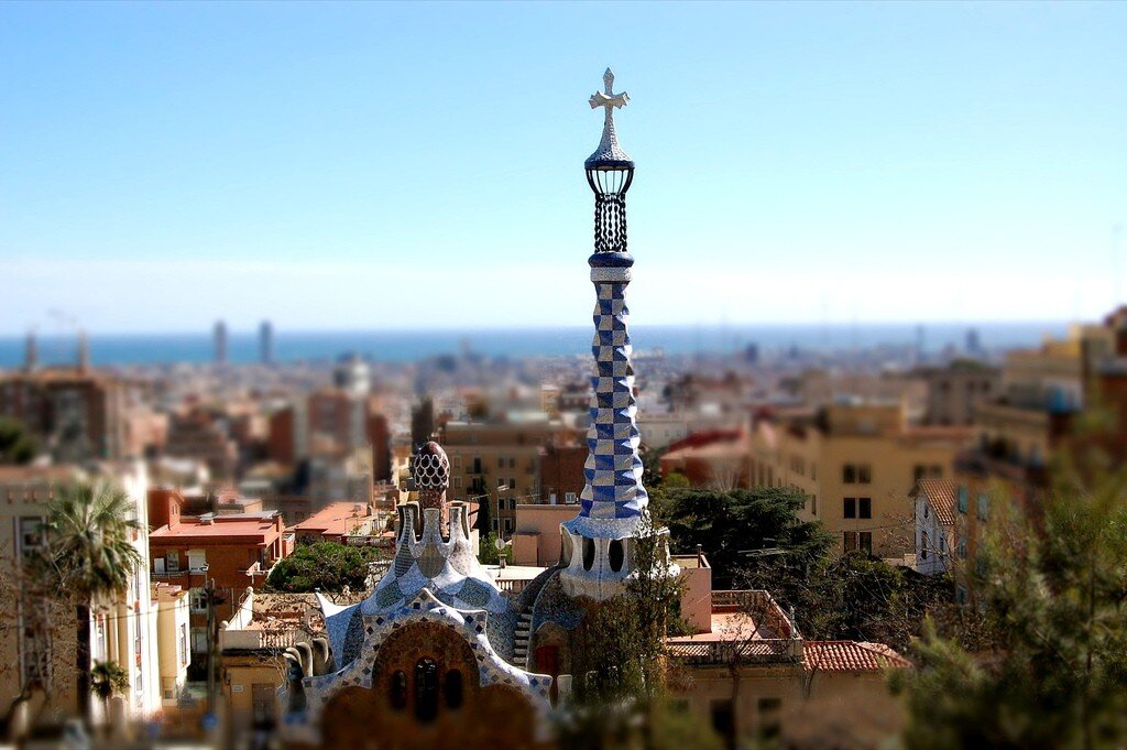 Здание администрации парка Гуэль, Барселона