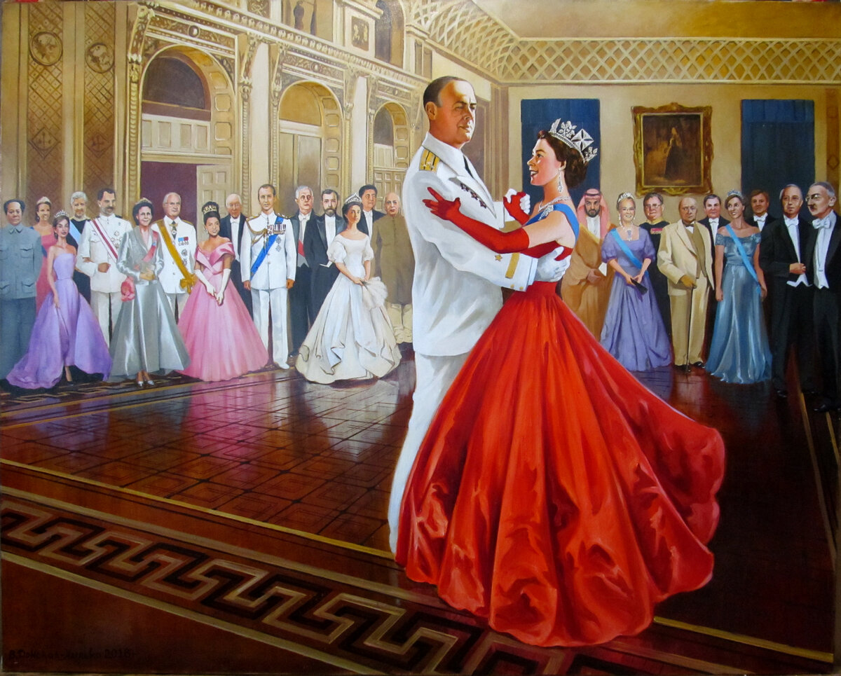  Бостонский Вальс 2018г.  Холст, масло, 120х160 см.  Вера Донская-Хилько