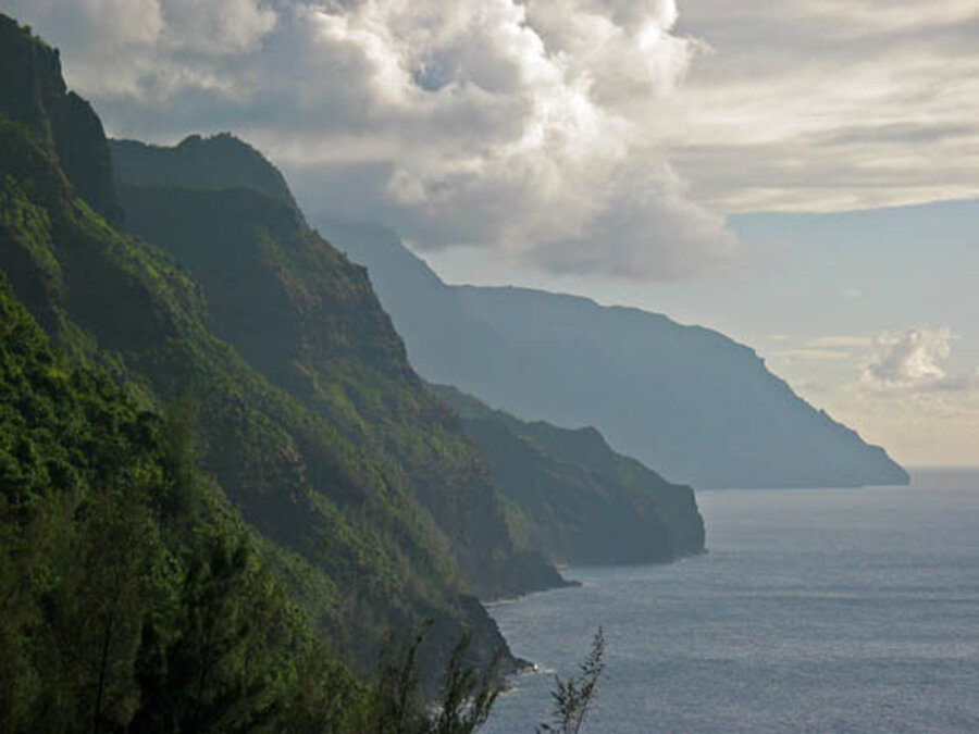 Побережье На'Пали на острове Кауаи