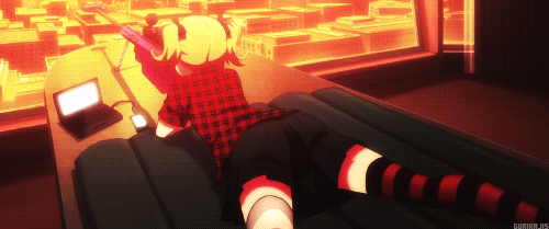 Один из лучших моментов в этом аниме, можно пересматривать вечность))