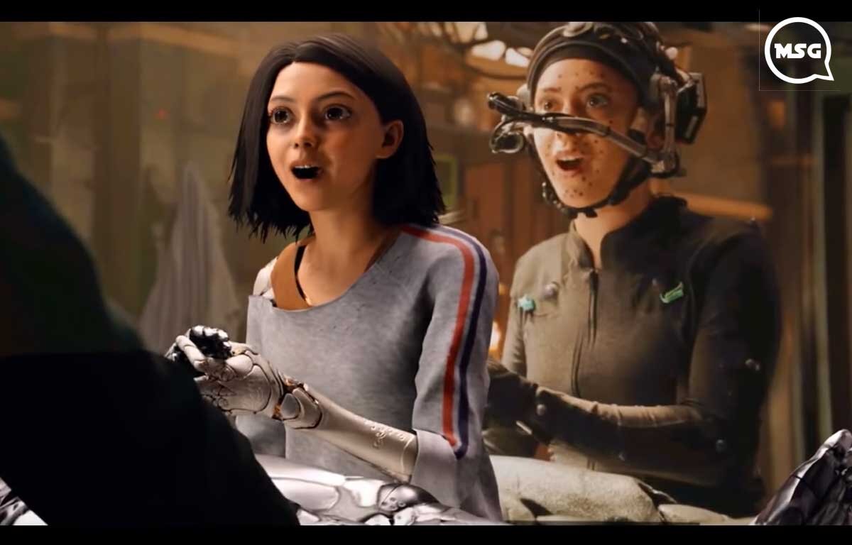 Полюбуемся на создание спецэффектов благодаря игре прекрасной Розы Салазар