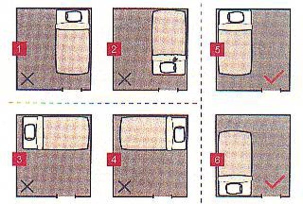 Кровать у окна: приметы, советы, решения