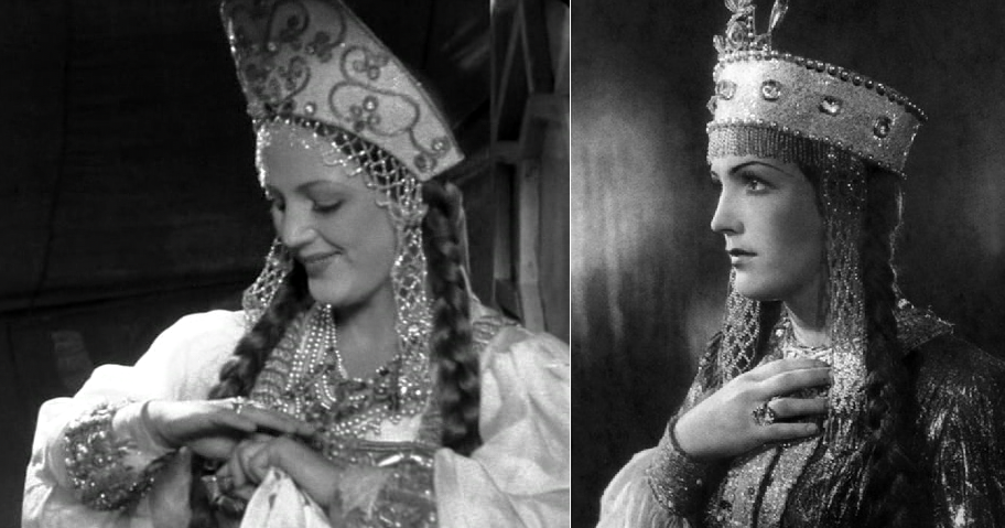  Марья Моревна из эпичной военной драмы «Kащей Бессмертный» (1944).