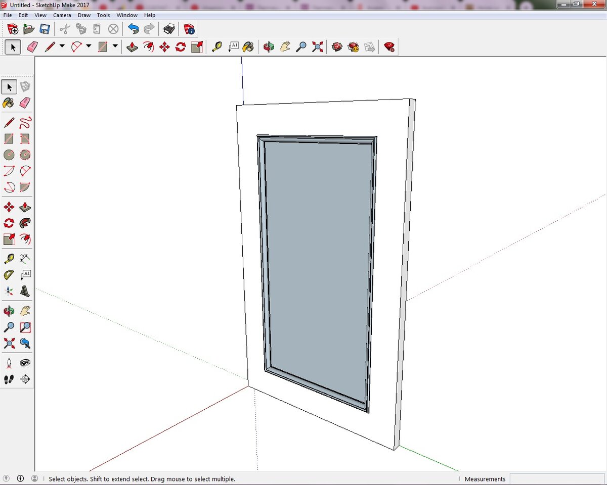 Рисуем мебель в программе SketchUp (часть 3). Классический фасад | СДЕЛАЙ  САМ | Дзен