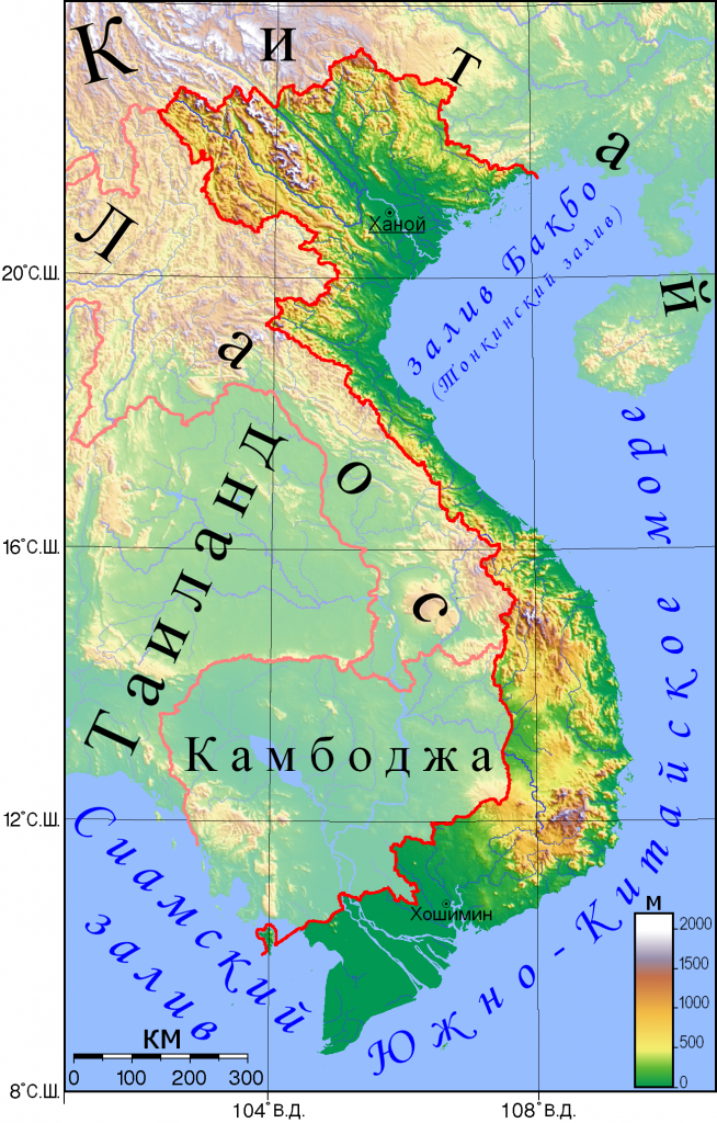 Какое море во вьетнаме