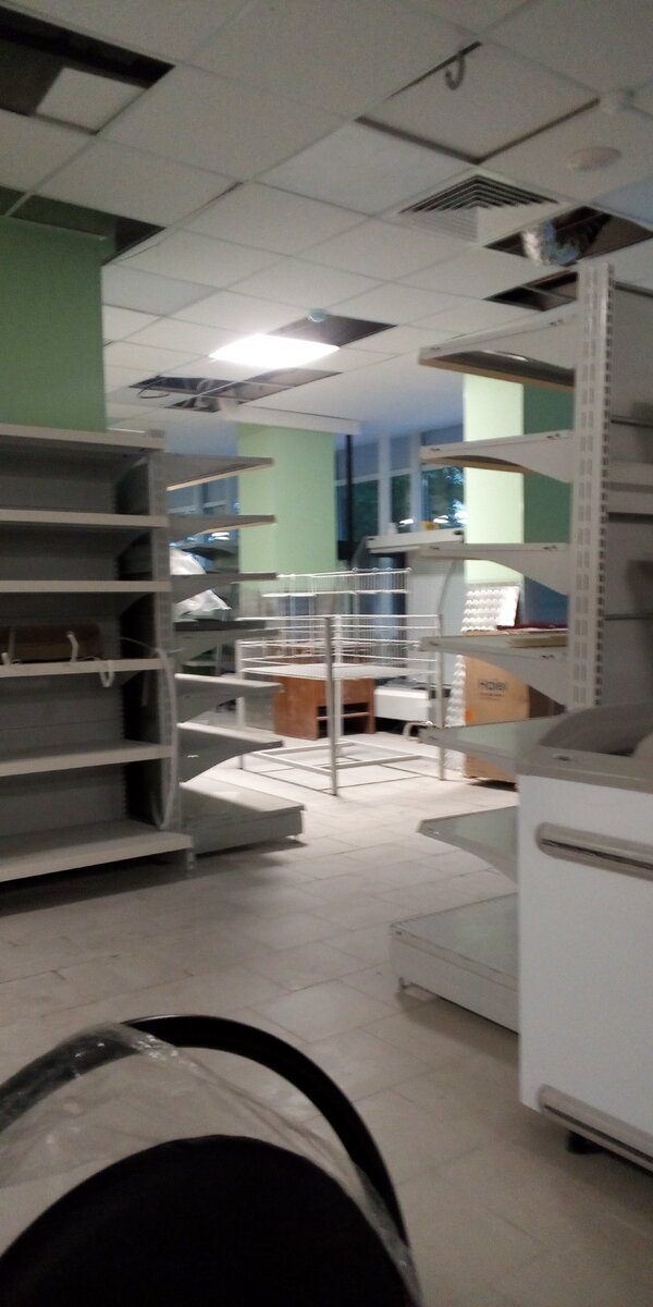 Уборка после стройки, пятерочка перед открытием