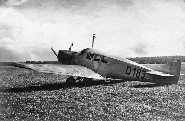 Прототип Junkers F13 Herta
