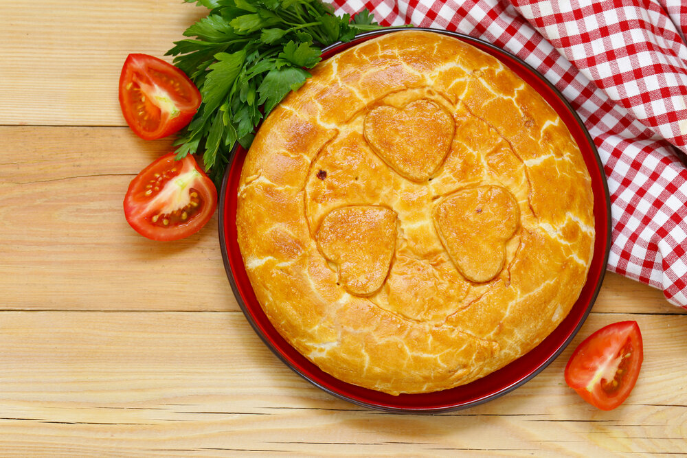 Пирог из лаваша с куриным фаршем в духовке - пошаговый рецепт с фото на Готовим дома