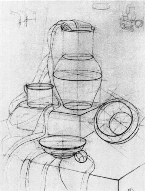 Этапы создания любого грамотного рисунка | Муки творчества | Дзен