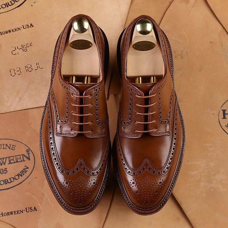 Crockett & Jones Pembroke, Whisky Cordovan, Shell Cordovan Collection