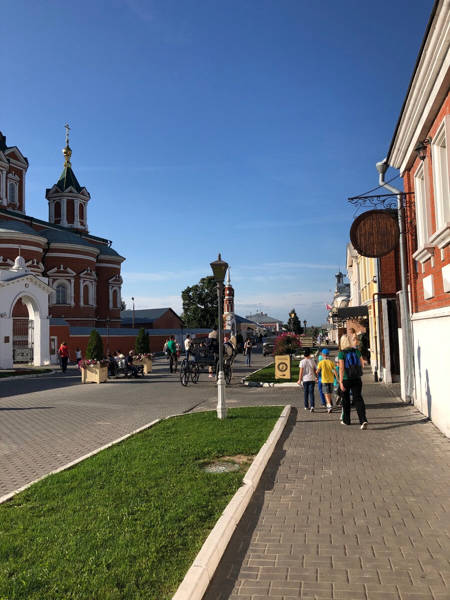 Город Коломна Кремль Крестовоздвиженский собор