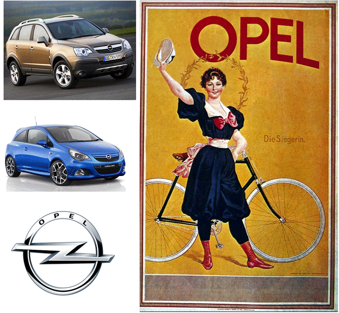 Сто лет назад Opel начинал с двухколёсных машин!