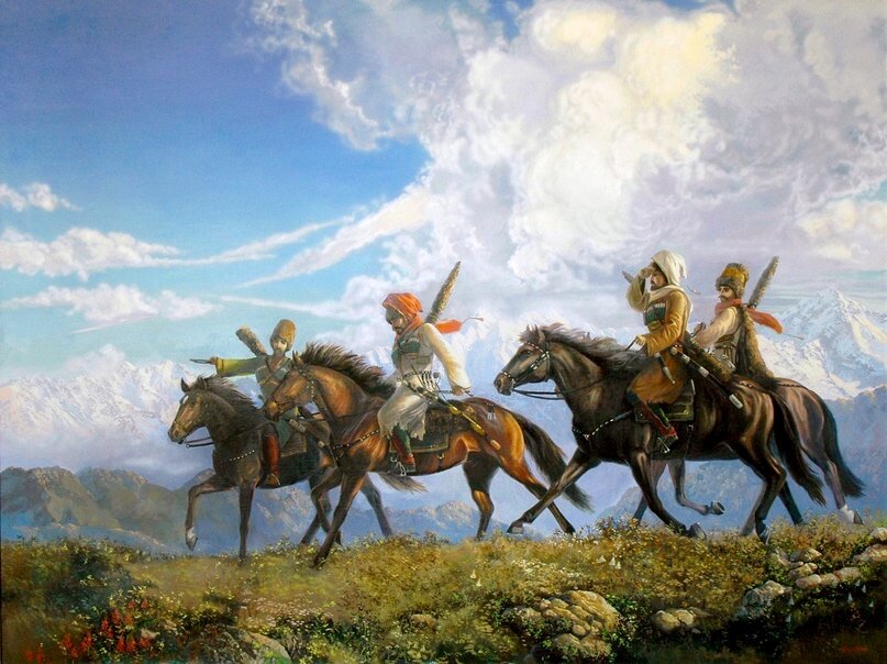 черкесская кавалерия