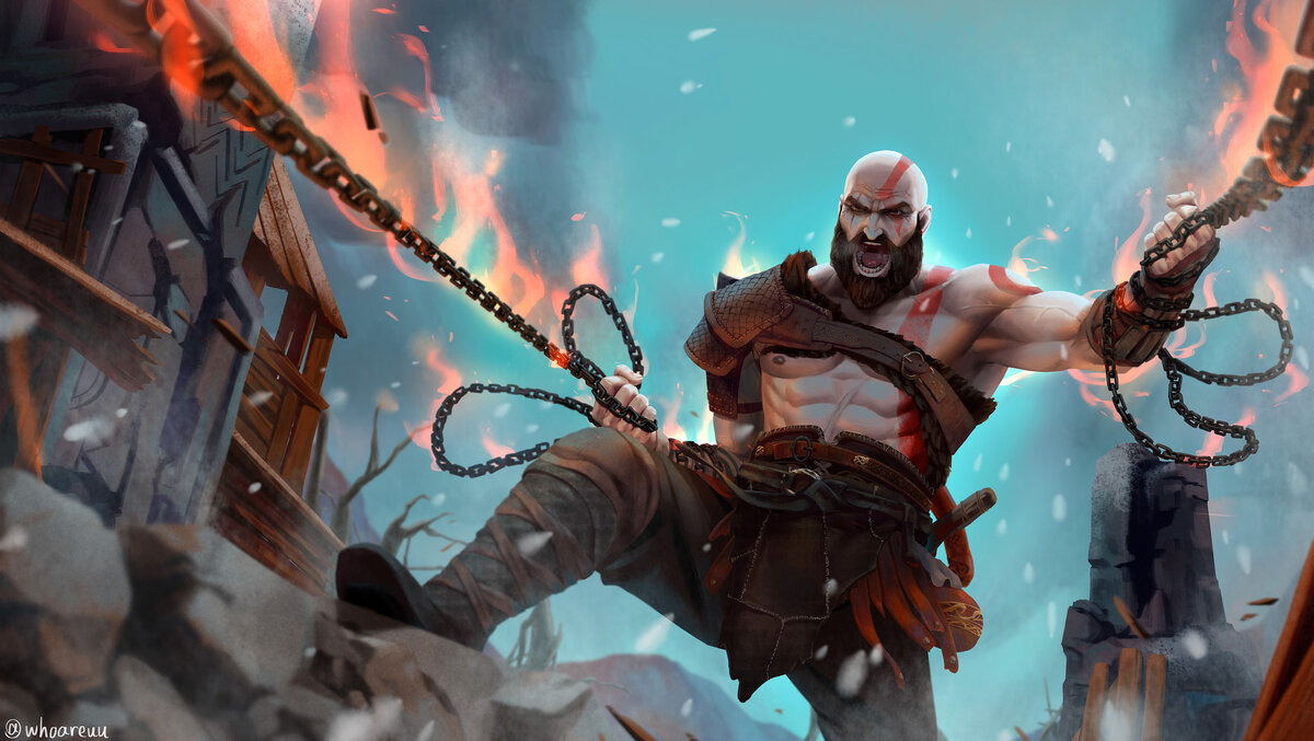 История Кратоса из God of War: часть 10 | GameFans | Дзен