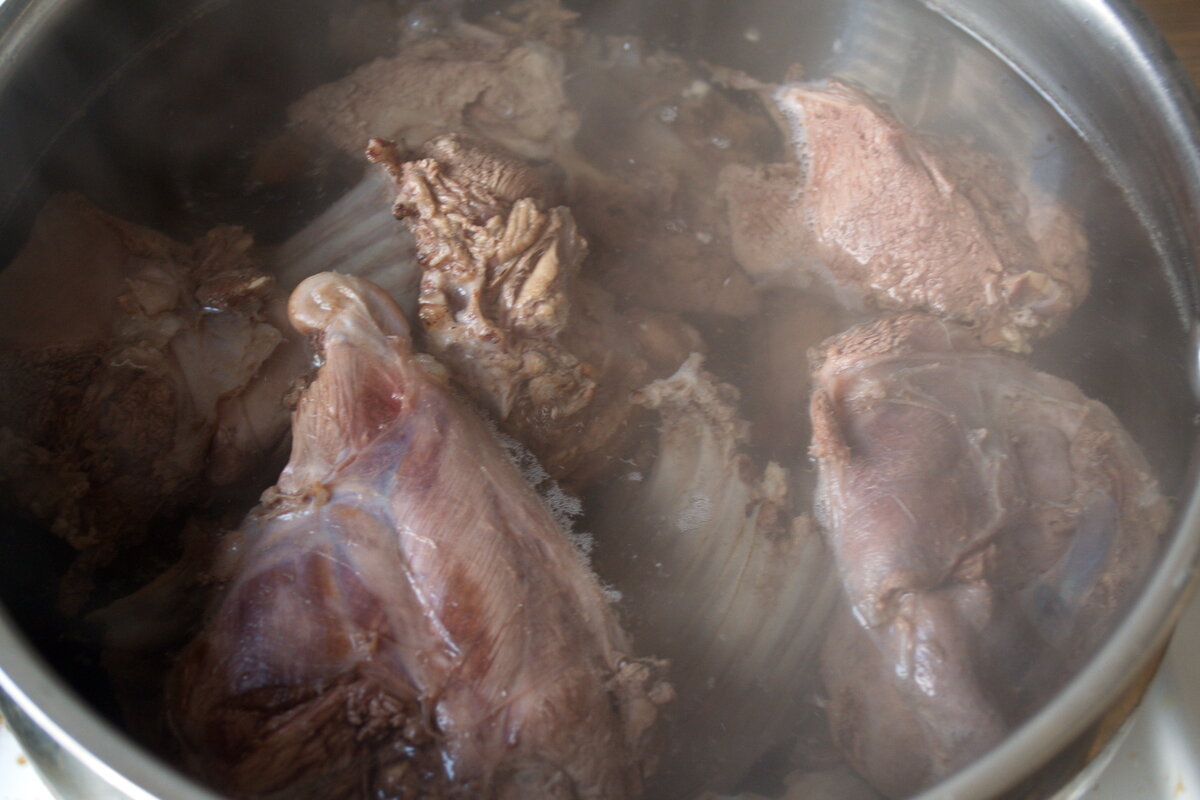 Как мы готовили зайца в Якутии. Наверное, и кролика так можно