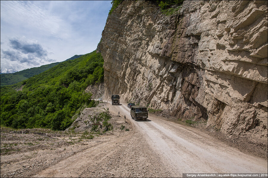 Как выглядят чеченские дороги