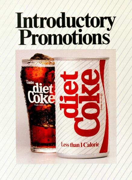Рекламный буклет Diet Coke, 1982 год