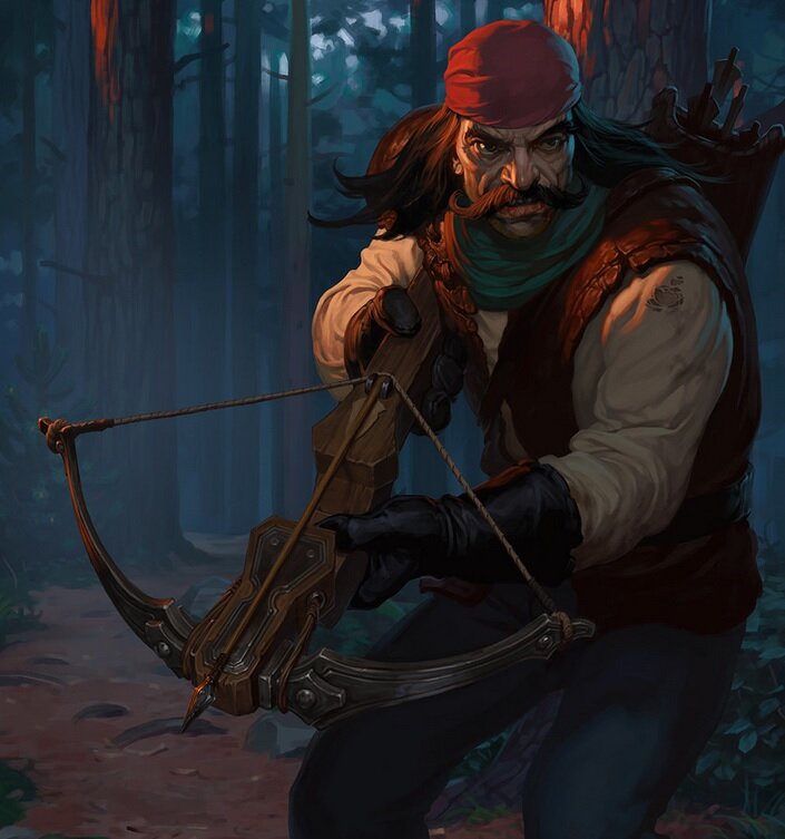 Примерно так мог выглядеть разбойник Шанчер. Автор картинки Alexander Bocharov