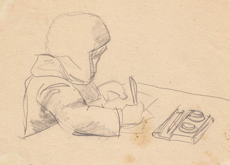 Девочка на почте