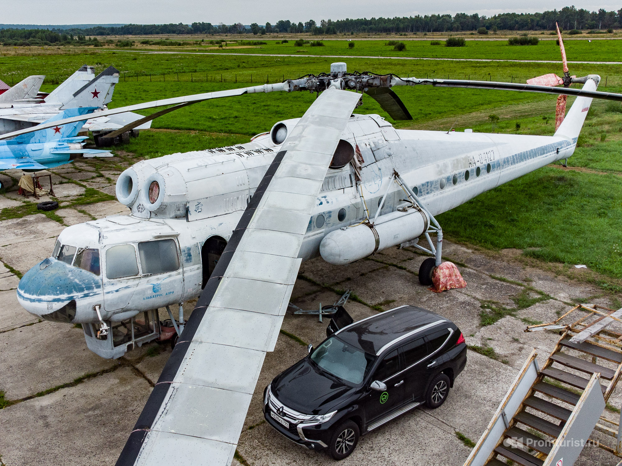 Вертолёт-кран Ми-10K. Показываю, какой он внутри. От кабины лётчиков и до хвостовой балки ???6