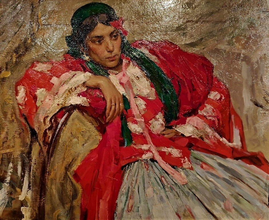 Цыганка картина художник
